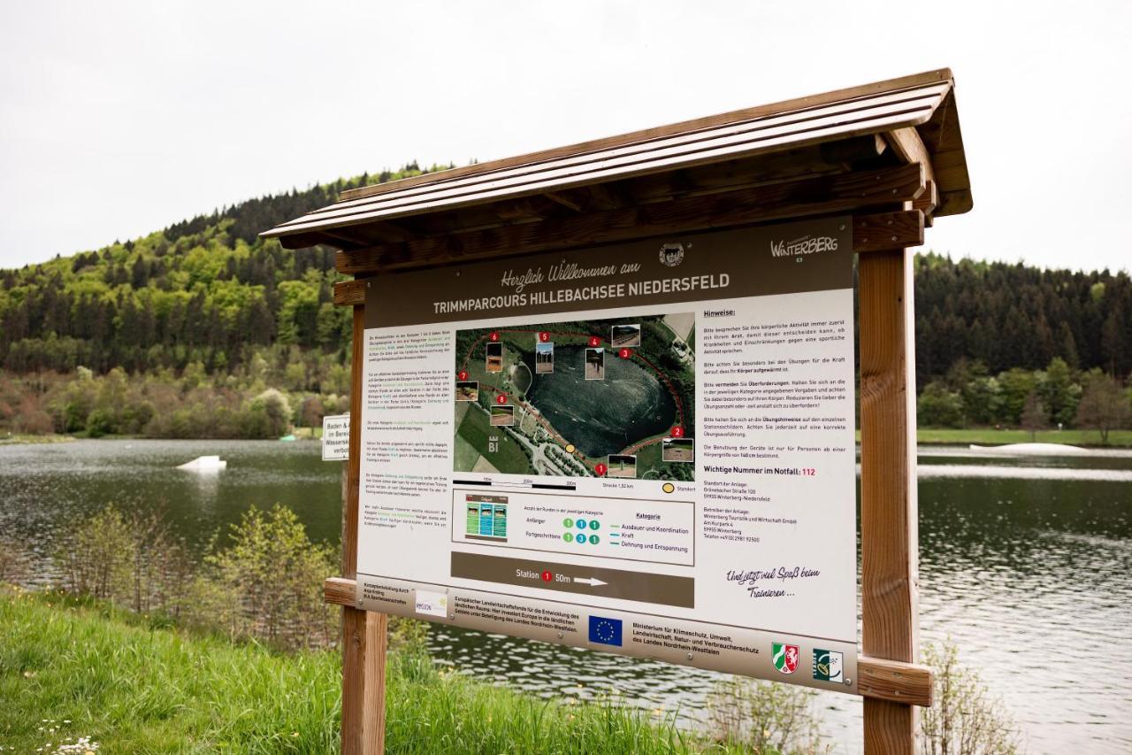Ferienwohnung Am See - Sport Und Erholung - Wlan Winterberg Esterno foto
